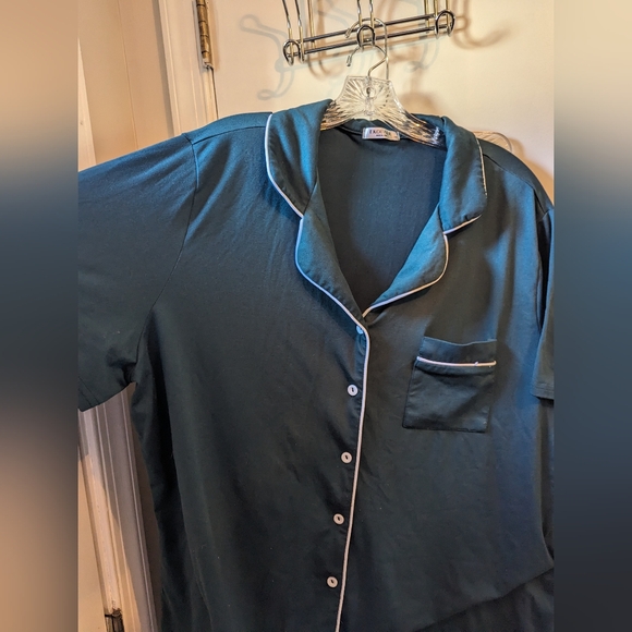 Button down pajama set - Picture 3 of 8